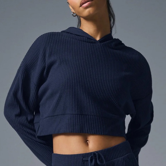 ALO Yoga Tops - ALO Yoga Muse Hoodie Sweatshirt Size Small